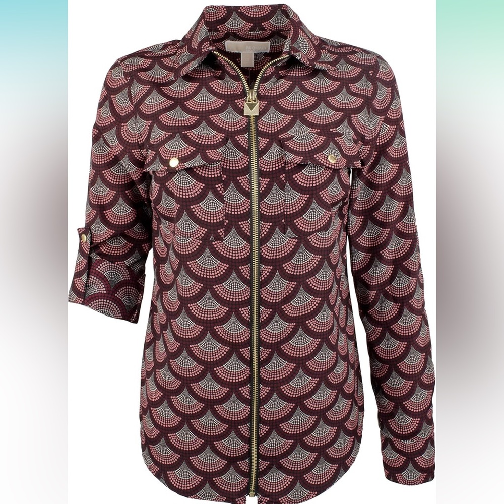 Michael Kors Multi Chandelier Lock Top Cordovan